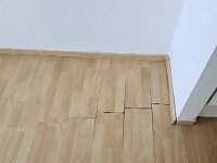 beschädigter Laminat